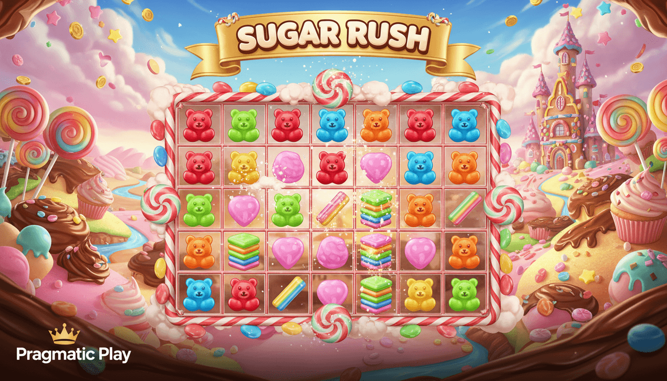 Sweet Theme with 5 Reels and Dynamic Paylines